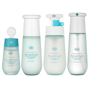 【里美】limi双重茶树套装 洁面泡沫 急护凝胶 水 乳液 精华