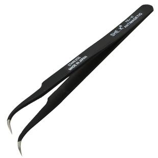 不锈钢镊子美睫毛拔毛长镊子加厚防静电夹持夹子维修工具套装单支