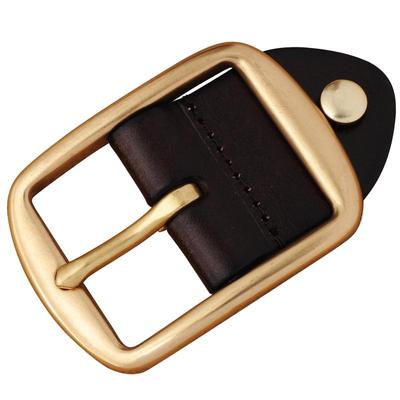 纯铜3.8cm皮带扣头实心