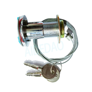 电动翻板车库门手动锁大铜芯锁自动卷帘门应急锁钥匙停电推拉门体