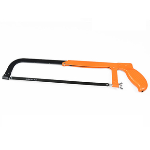 台湾汉士威钢锯架半自动家用镀铬不锈钢加厚钢锯弓锯铁锯木头重型