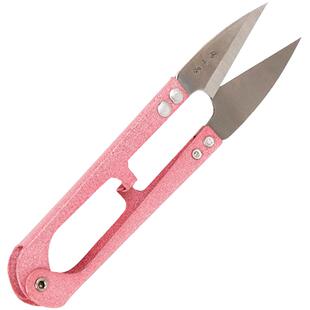 张小泉小剪刀小号不锈钢手工u型剪弹簧纱剪线头裁缝服装缝纫批发