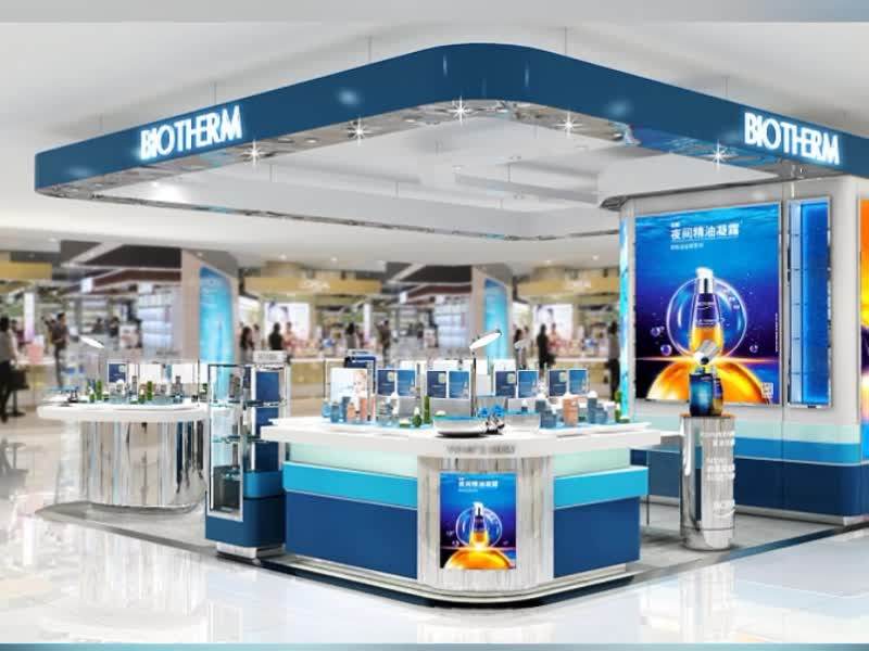 Customized Wooden Makeup Studio Furniture Store Design For Small