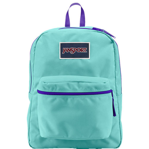 JanSport杰斯伯正品拼色撞色拉链男女校园双肩背包书包旅行包T08W