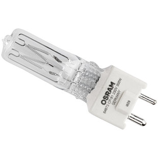 摄影灯泡欧司朗300W/230V影视聚光灯灯泡阿莱灯单端300W灯管OSRAM