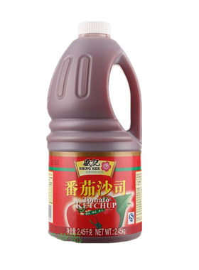 沙司手抓饼酱料鸡块薯条番茄酱
