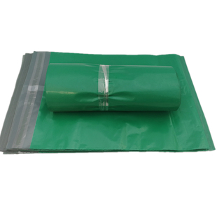 加厚新塑料快递袋子批发打包装防水绿色耐磨防爆破坏胶天申圆通用
