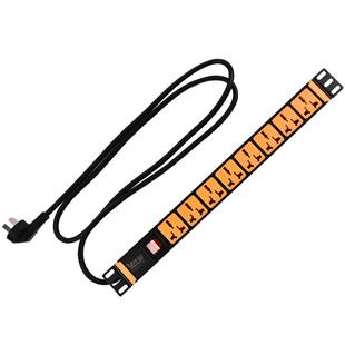 科创PDU机柜电源插座网络插线板6口8口10口12口防雷防浪涌接线板PDU电源插座32A大功率16A10A插排工程测试