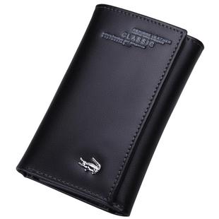 卡帝乐鳄鱼大容量男真皮钥匙包男士头层牛皮卡包时尚腰挂锁匙包潮