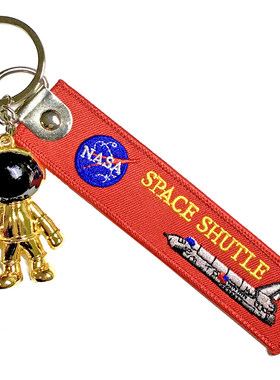 nasa宇航员美国宇宙飞船刺绣包