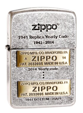 zippo打火机1941历史底刻纪念款