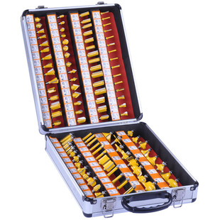 木工刀套装组合 100件套装 15件套铣刀雕刻机电木铣修边机开槽花