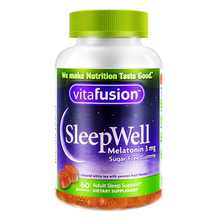 美国vitafusion褪黑素安瓶睡眠软糖1