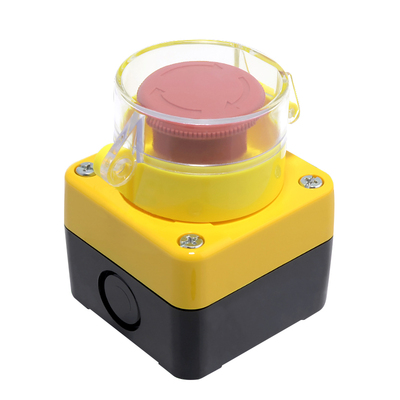 施耐德急停按钮盒防水保护罩整套