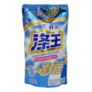 正品特价开米涤王3倍浓缩中性洗衣液瓶装袋装6kg限区包邮促销