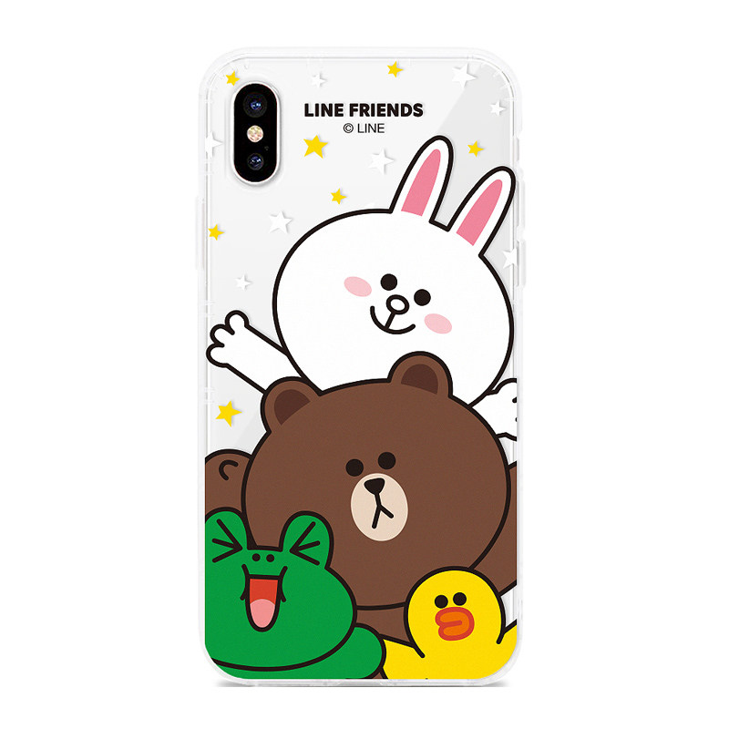 苹果iPhoneX系列硅胶卡通