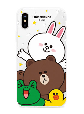 苹果iPhoneX系列硅胶卡通