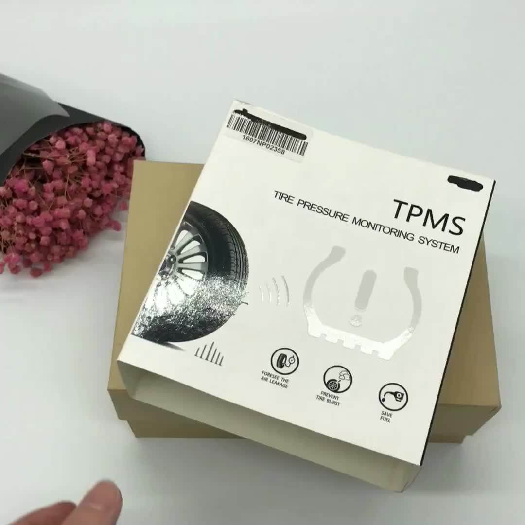 Car Tpms With Led Display 4 Tires Internal External Sensors,Tire