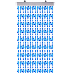 装饰帘隔断/成品门帘/珠帘专用吸顶 串珠门帘DIY 专用铝合金轨道