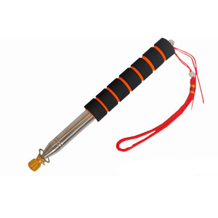 导游旗杆伸缩旗杆教鞭不锈钢导游杆 1.2米/1.6米/2米杆3米导游杆