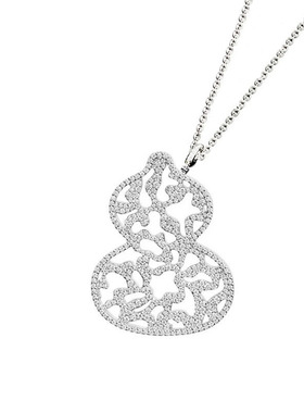 欧美风毛衣链长款百搭葫芦吊坠