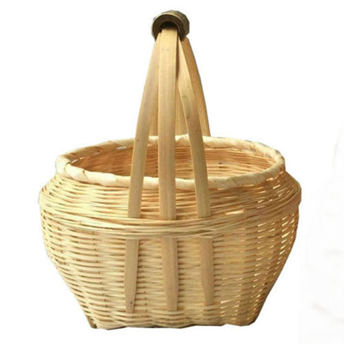 竹制品竹编工艺品家用手工竹筐竹篮竹篓小竹篮子手提篮编织篮收纳