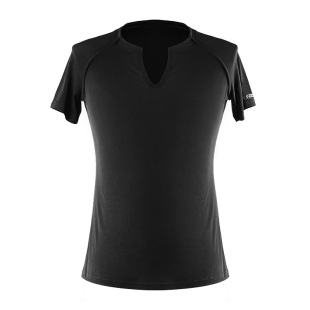 Hcdance皇朝男士拉丁舞服上衣练功服舞衣短袖摩登舞国标舞交谊舞