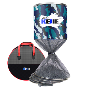 科杰新款竞技鱼护网兜加厚渔护包小型装鱼户网涂胶速干防挂鱼护网