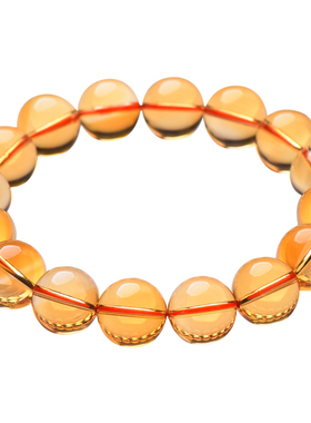 情侣手链雁唐巴西黄水晶