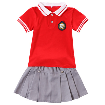 幼儿园园服儿童班服短袖夏季套装