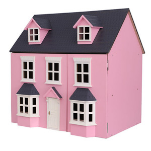 木质环保洋娃娃家dollhouse套装