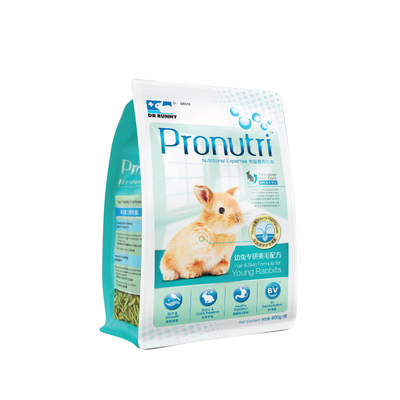 DR Bunny兔博士 高效除臭美毛配方幼兔粮900g DR318 包邮