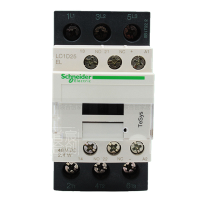 施耐德直流接触器lc1d25el线圈
