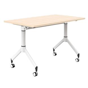 恒衡培训桌长条桌简约员工折叠桌椅组合双人课桌会议桌翻板办公桌