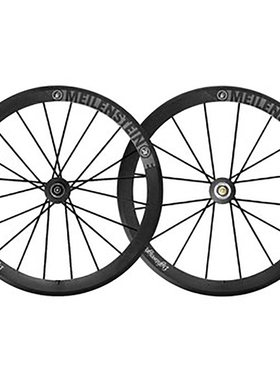Lightweight Meilenstein公路车碳纤维轮组老王轮组碟剎开口管胎
