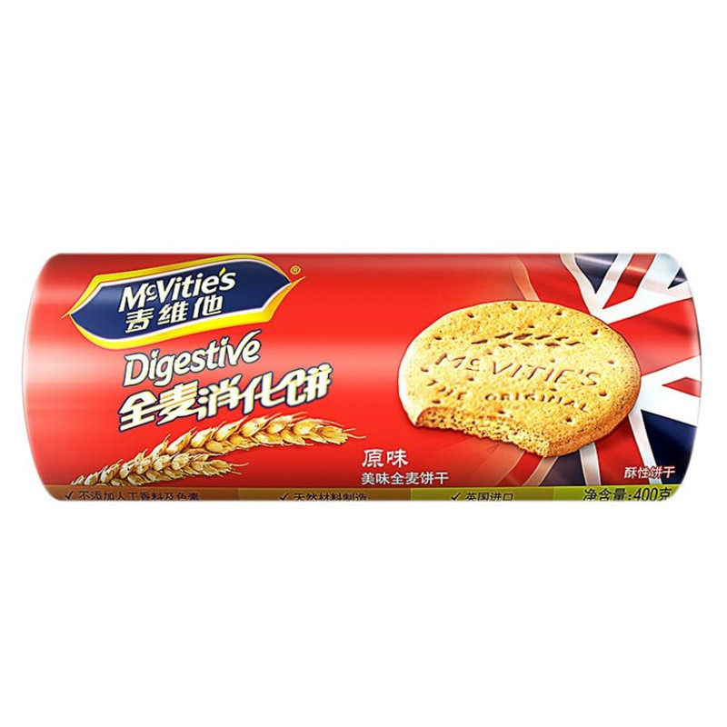 英国mcvities麦维他400g消化饼干