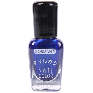 戈斯曼微胶指甲油防水免考快干不可剥不可撕拉黑白银车厘子抹茶绿