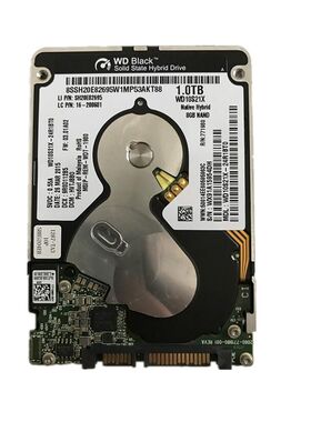 WD/西部数据WD10JPVX 1TB/tb机械硬盘2.5寸9.5mm笔记本电脑蓝盘