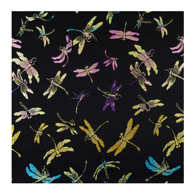 高密蜻蜓超软布料仿古风织锦缎