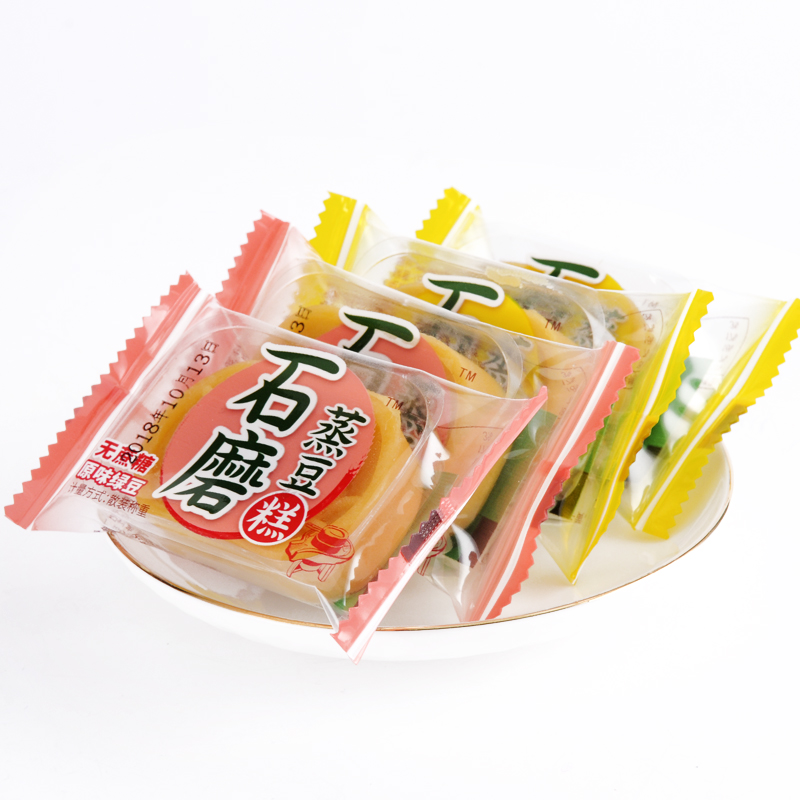 一品香石磨蒸豆糕散稱傳統(tǒng)糕點(diǎn)辦公室休閑零食小吃原味芝麻紅豆