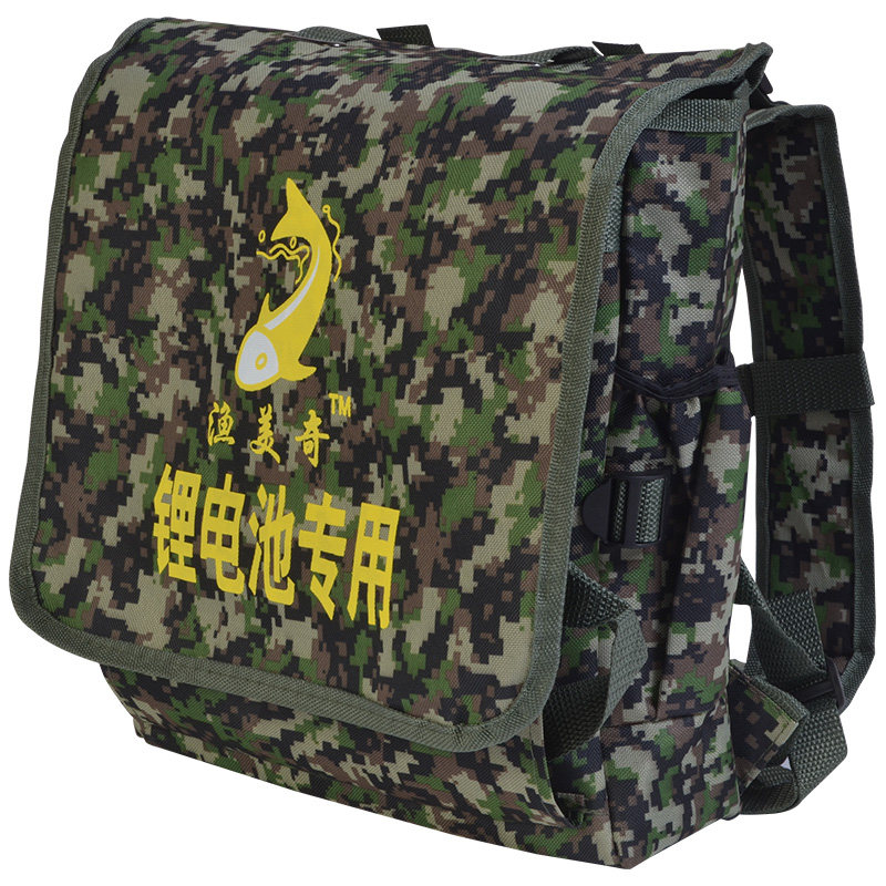 加厚防水防酸防腐加固耐用干锂电池蓄电瓶逆变器机头用途帆布背包