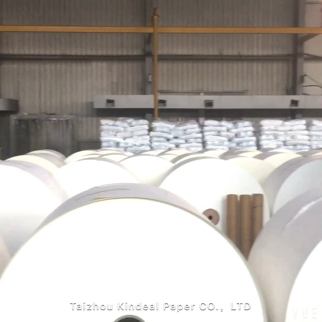 High Quality Single Or Double Sided Pe Coated Paper In Roll Brown Kraft ...