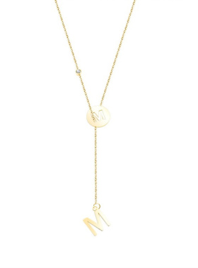 小众设计感显瘦钛钢18k金锁骨链