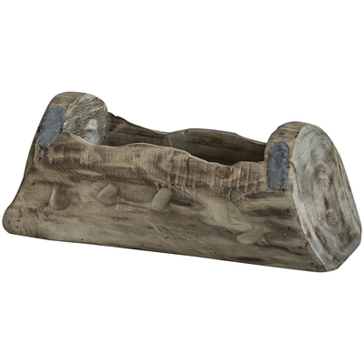 素色河柳原木多肉植物庭院花槽