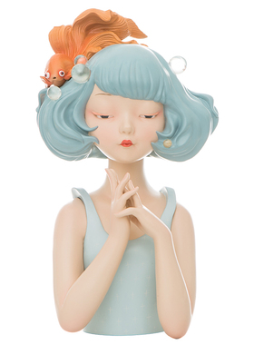 可米生活白夜童话国王摆件艺术品