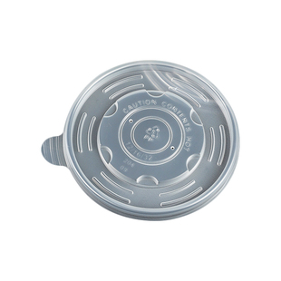 一次性纸碗透明盖子85/86/90/95/98/115/130纸碗盖半圆球盖平盖