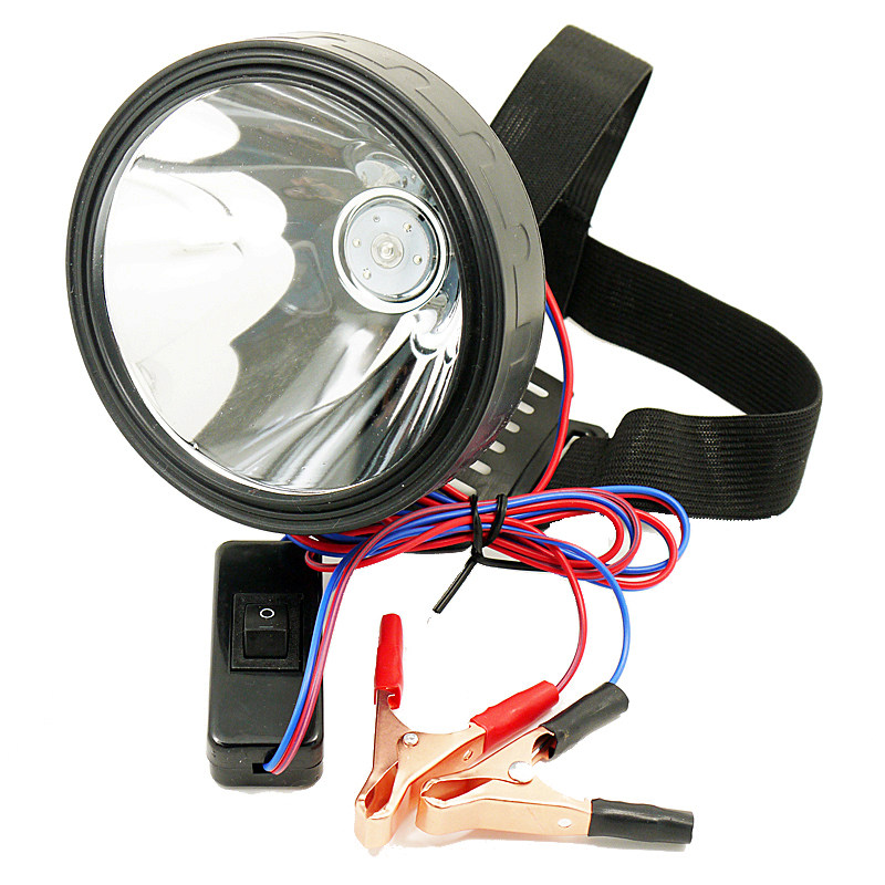 户外led远射15w白光6v-24v夜钓灯