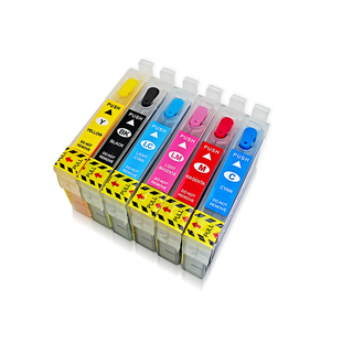 墨之蓝适用爱普生 R330 1390 T60打印机填充墨盒0851NR含耐光墨水