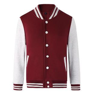 棒球服定制工作服卫衣印logo班服定做培训机构工装外套订制团队服