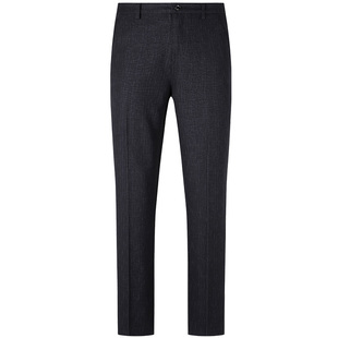 男士休闲裤秋冬款加绒加厚西裤中老年爸爸裤子男冬季外穿保暖男裤